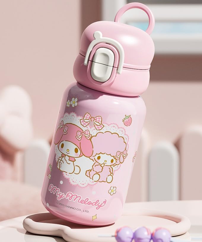 My Melody & My Sweet Piano Stainless Steel Insulated Water Bottle