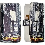 Seluxion - Housse Coque Etui Portefeuille pour Samsung Galaxy Mega 6.3 Motif LM06
