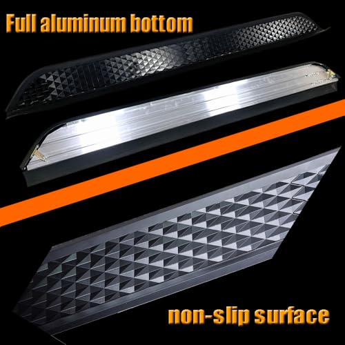 Estribos laterales para Rivian R1S 2021-2026 negro aluminio miniatura 4