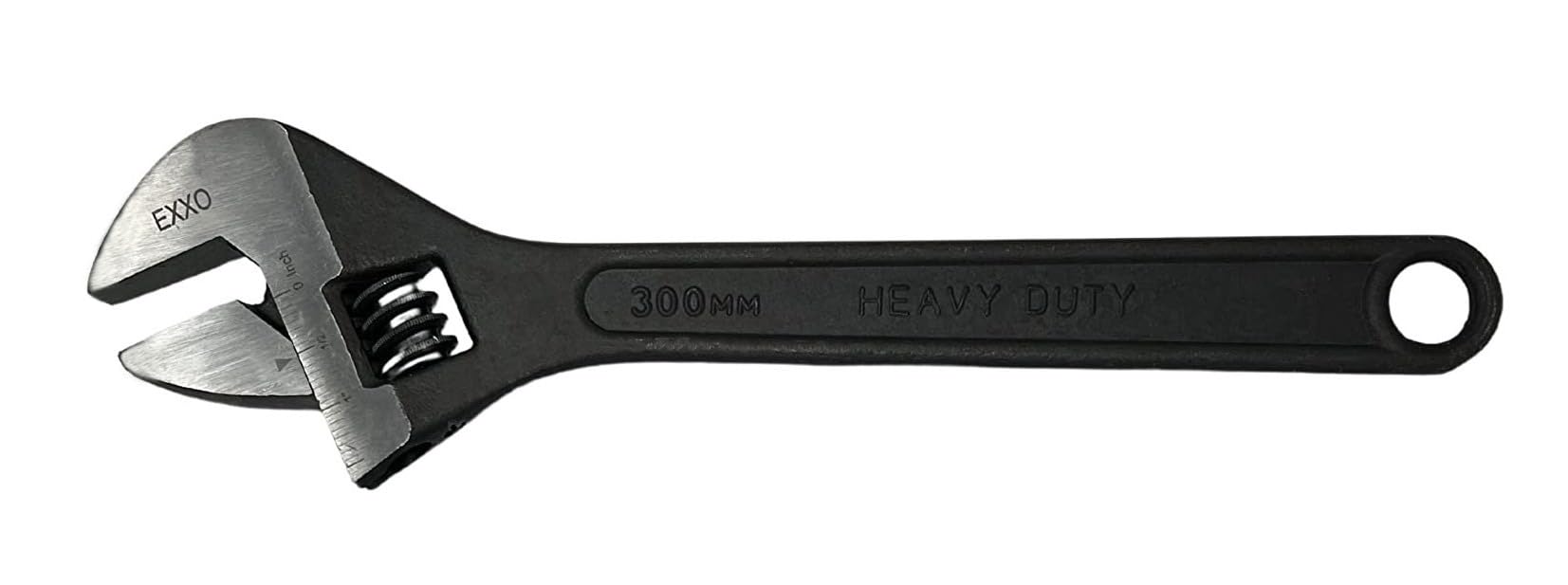 Exxo Adjustable Spanner 12"/300Mm, With Metric Marking