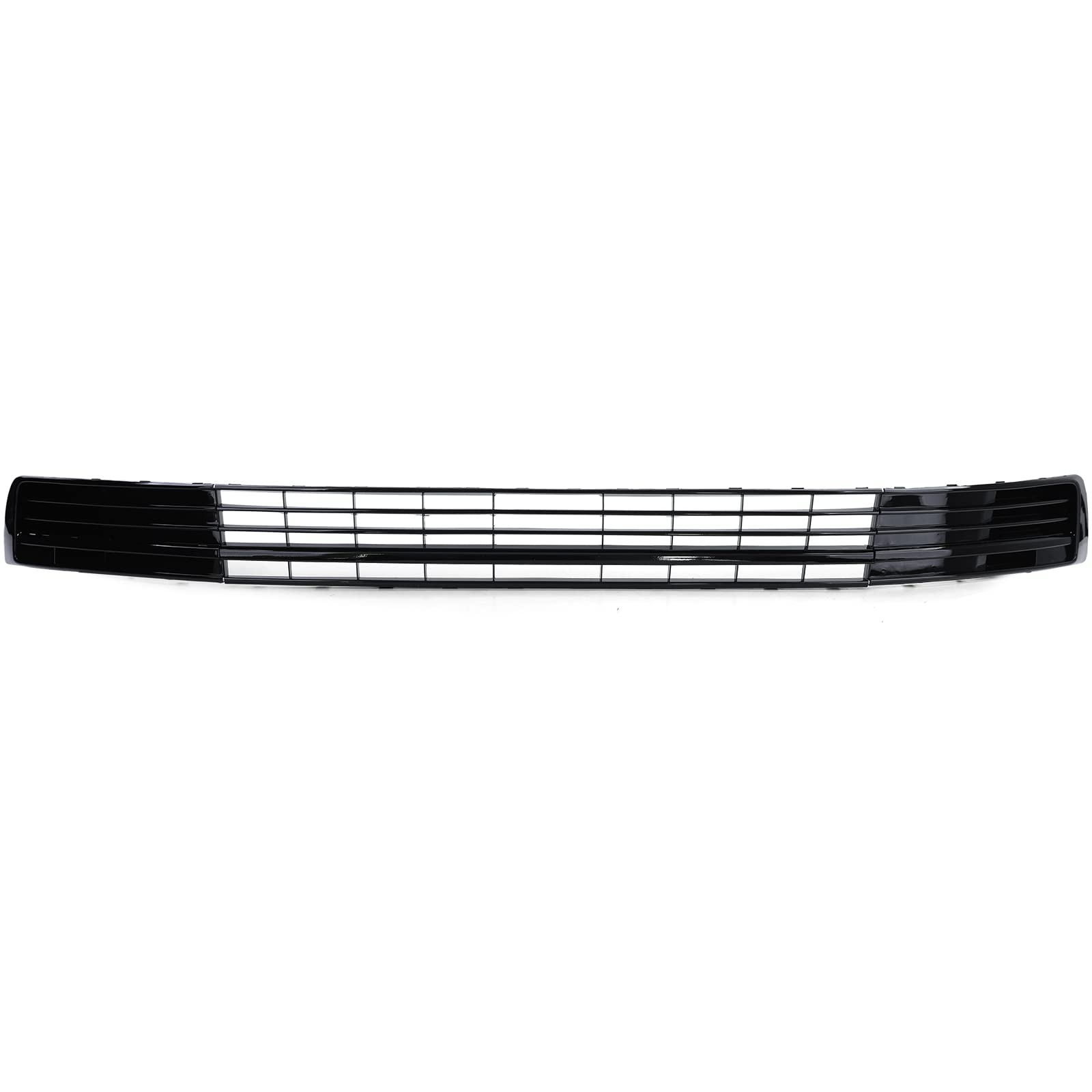 Kühlergrill Gitter Stoßstange Schwarz Glanz für VW T6 Multivan ohne ACC 15-19