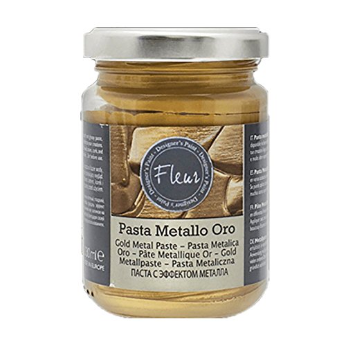 Fleur Designer'S Paint Fleur Pasta A Rilievo Metallic Gold - 130 ml