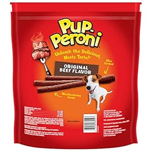 Pup-Peroni Dog Treats, Original Beef Flavor, 38 Ounce, Made with Real Beef