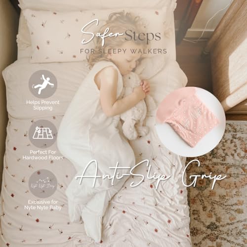 Image of Sleeveless Soft Baby & Toddler Sleeping Sack, Breathable with Adjustable Feet Cuffs & Anti-Slip Grip