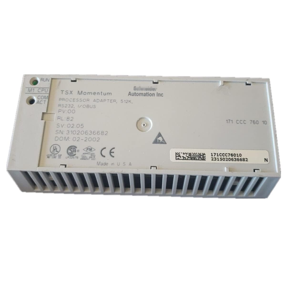 YUSKICCNE 171CCC76010 PLC Module 171CCC76010