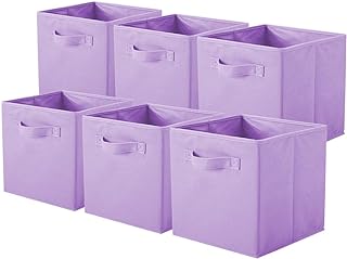 ShellKingdom Storage Bins, Foldable Fabric Storage Cubes And Cloth Stora...