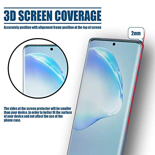 Image of OCTRIX Premium Tempered Glass Design for Mi 11 Ultra Advanced Border Less Full Edge to Edge 3D Curved UV Screen Protector and Easy Installation Kit (Pack of 1)- By Blackwik