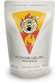 Urban Slicer Pizza Worx - Outdoor Grilling Pizza Dough - At-Home Pizza Making Kit for Crispy Thin Crust - 13.4 oz. Bag - Makes 2 Pizzas