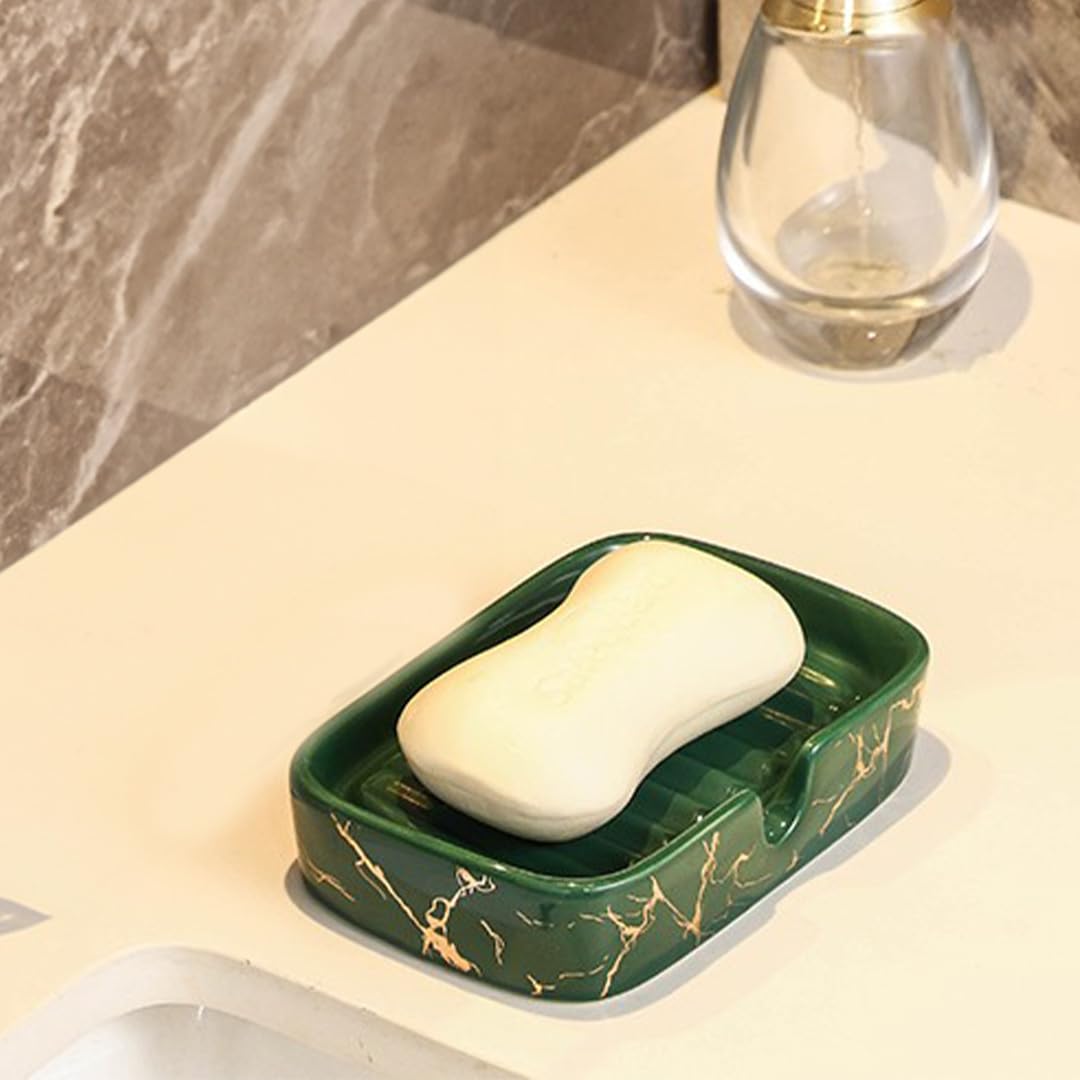 The Better Home Ceramic Soap Case,Soap Dish Tray | Bath Accessories for Bath, Tub or Wash Basin |Green (B0CCV9BP27) Amazon Price History, Amazon Price Tracker