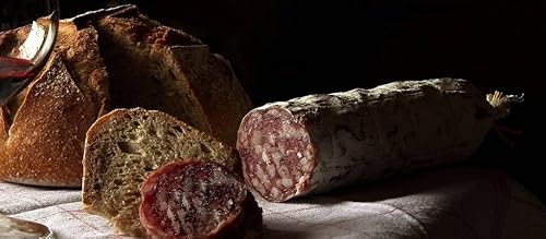 Almgourmet - luftgetrocknete Salami aus Italien - 3 Stück je 170g - leicht süßlich mit festem Biss
