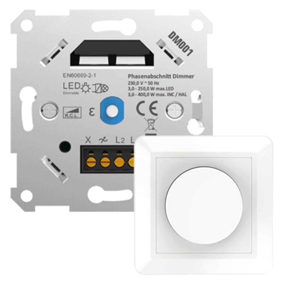 NCC-Licht Variateur universel blanc pour LED 3-250W et halogène 3-400W