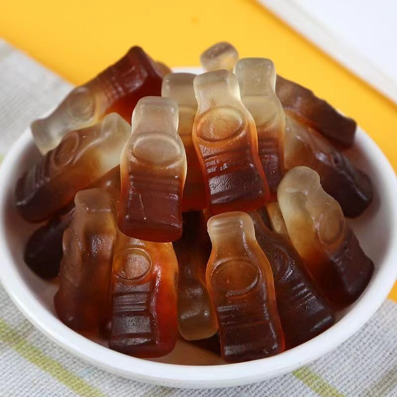 こーらぐみ Amazon.co.jp: グミ2024新型ネット赤スナックコーラ美コーラボトル型