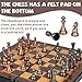 Luxury Metal Chess Set with 15 Inch Wooden Chess Board | Weighted Metal Chess Pieces | 2 Extra Queens | Professional & Tournament Style Chess Set for Adults | Elegant Game Room & Office Decor