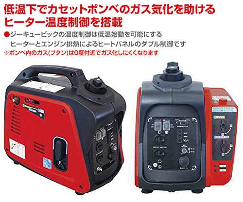 ニチネン(Nitinen) 2WAYインバーター発電機 YKG-1000 の商品画像 3