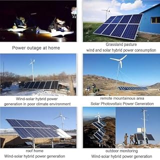 All-in-One Energy Hub Wind/Solar MPPT Charge Controller - 15000W Max Output with LCD Display for Marine/Residential Wind Turbines(48V)