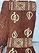 Brown African Mudcloth Scarf/Bogolan Boho Rustic Scarf/Unisex Handmade Scarf/Mudcloth Scarf/Scarves/Gift for Her/Gift for Him/Chrismas Gift