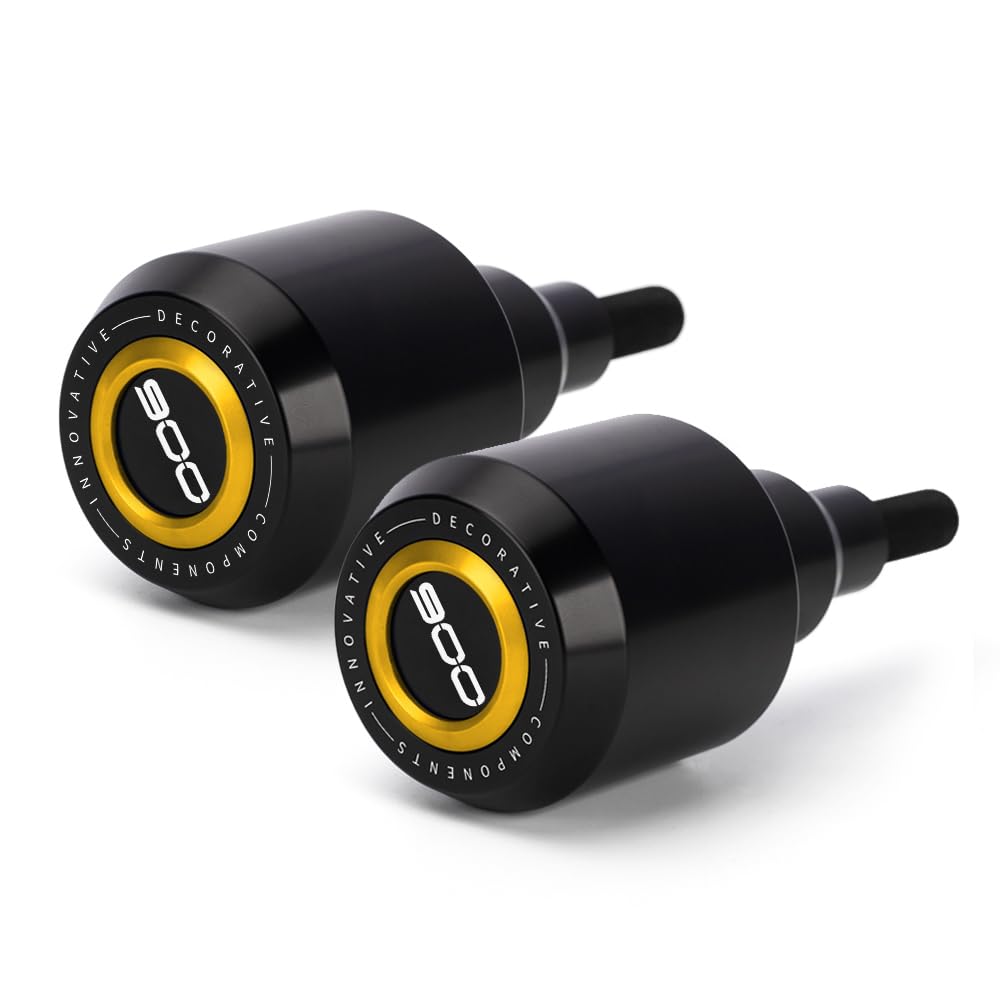 Modeer Motorrad Sturzpads rahmen Antikollisions-Fallschutz Slider Crash Kompatibel mit Ka-wasaki Z900 2024 | Z900RS 2024 z 900 rs z900 Zubehör (Gold)