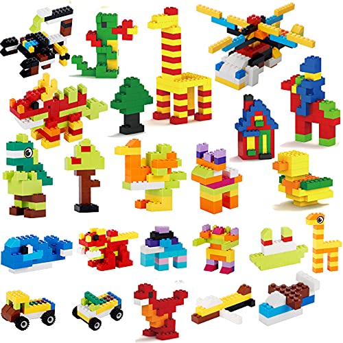 Pidepcos Bausteine City Classic Creative Bausteine Spielset kompatibel mit allen großen Marken, Geschenke für Jungen… – Bild 4