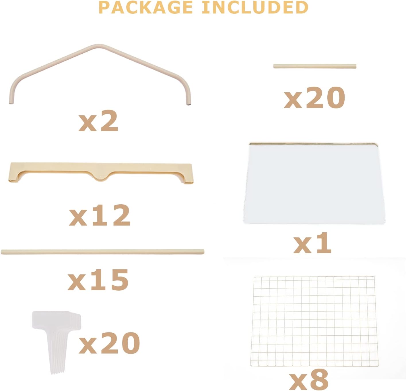 Garden 50% Extra Wide Mini Greenhouse 5 Tier Portable Plant Green House 40 in Wide -Sturdy Gardening Shelves with PE Cover & Roll-Up Zipper Door-19″W. x 40″L. x63″H(PLGH1005OWP)