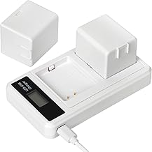 S7 2-Pack Rechargeable Batteries with Charging Station for Arlo Pro, Pro 2, Go, and Security Cameras – High-Capacity 7.4V 2440mAh Lithium-Ion Batteries with Advanced Safety Features