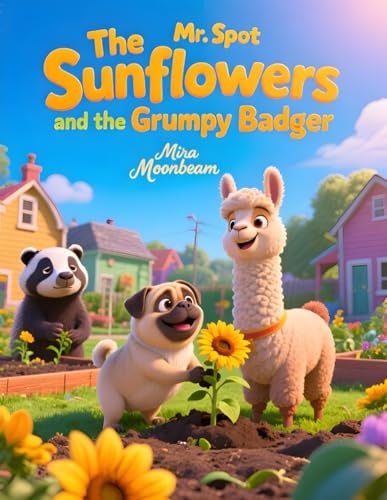 Sunflowers and the Grumpy Badge: A Heartwarming Children’s Picture Book About Friendship, Gardening, and Kindness for Kids Ages 5-7