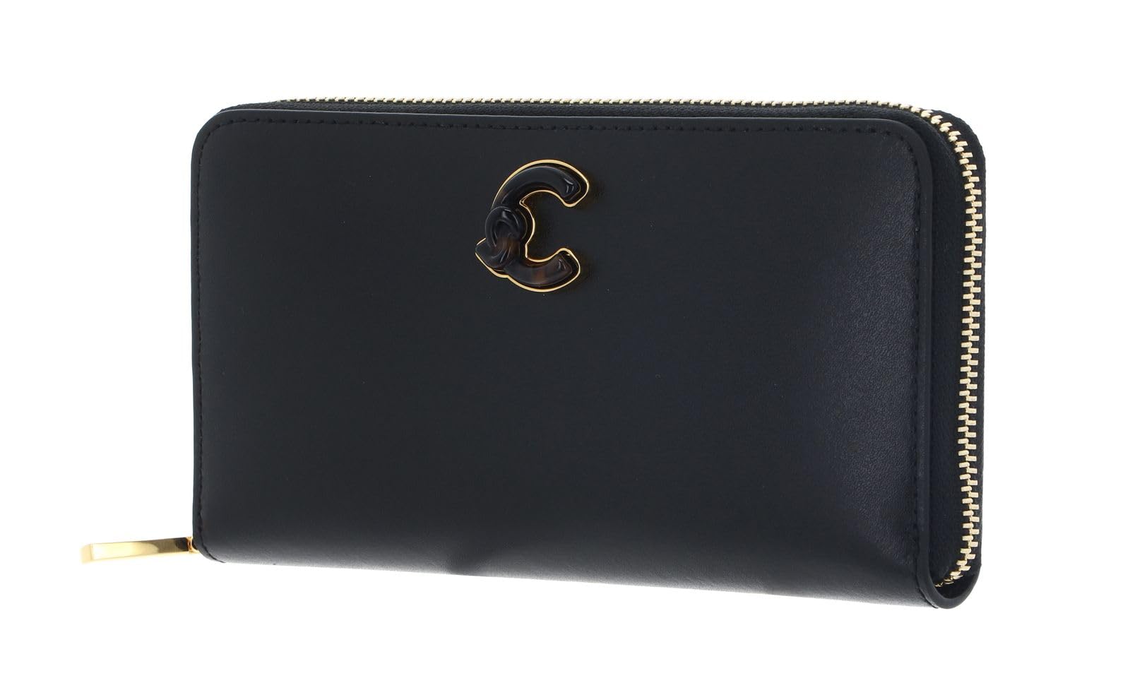 Coccinelle Cuir Porte-​Monnaie C-​Me Calf & Marb Wallet Noir