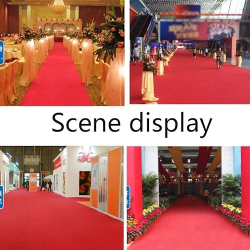 Tapis de couloir pour cérémonie de mariage et tapis rouge d'exposition