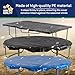 Upper Bounce Machrus Trampoline Weather Cover - 7.5FT 8FT 10FT 11FT 12FT 13FT 14FT 15FT 16FT 17FT 8X14FT 9X15FT 10X17FT -Weather-Resistant Trampoline Protective Cover