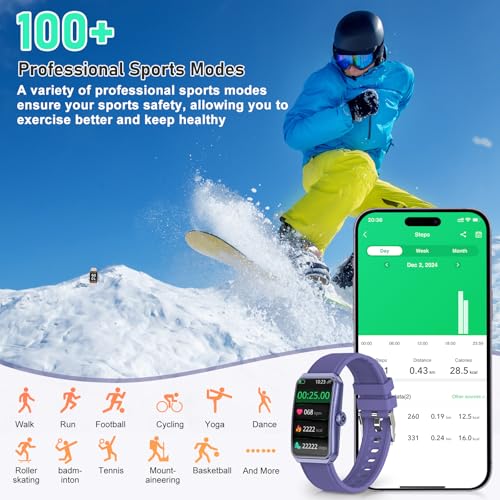Image of Fitness Tracker with 24 /7 Heart Rate, Blood Oxygen, Sleep Tracker, Activity Tracker with Step Tracker for Women Men