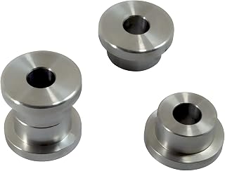 CNC Solid Billet Handlebar Riser Bushings Compatible With Harley Softail Dyna Sportster 1984-2016