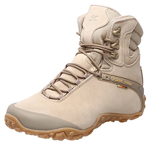XIANG GUAN Women's Outdoor High-Top Waterproof Trekking Hiking Boots