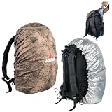 Picture of SANDIAN, Old Map, Waterproof Backpack Rain Cover, Reversible Use, Durable Weather Resistant, Omni Direction Stretch Fits Most 30L up to 70L Multipacks, Silver Side for High Visibility and Rainproof