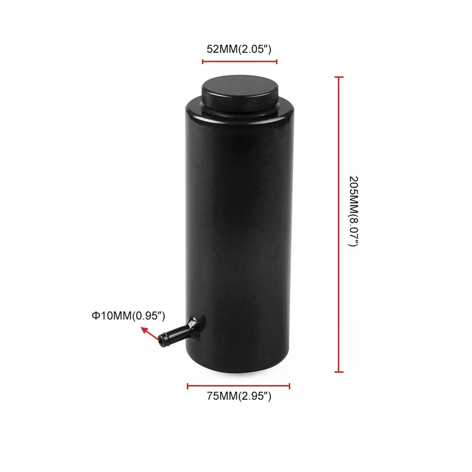 chłodnice silników Chłodnice samochodowe Zbiornik Na Płyn Chłodniczy Do Chłodnicy Samochodowej 800 Ml, Zbiornik Wyrównawczy Płynu Chłodzącego, Utelka Do Zbierania Płynu Chłodzącego(Silver)