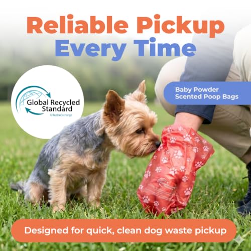 Image of Best Pet Supplies Dog Poop Bags for Waste Refuse Cleanup, Doggy Roll Replacements for Outdoor Puppy Walking and Travel, Leak Proof and Tear Resistant, Thick Plastic - Assorted (Scented), 150 Bags