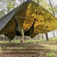 Onewind Penumbra Hot Tent, 14ft Camping Hammock Tarp for 4-Season – Ansicht 3