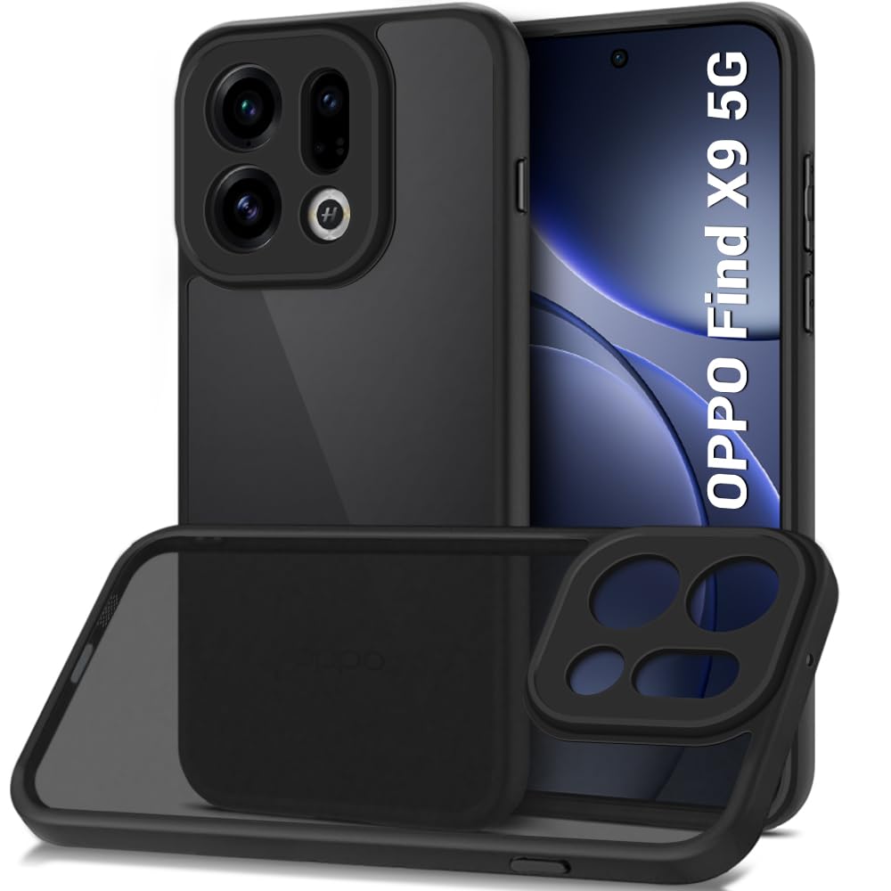TheGiftKart Hybrid Shockproof Case for Oppo Find X9 5G - Image 1