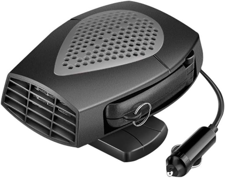 12V Portable Car Heater Fan Automobile Fast Heating Defrost Defogger Windscreen Fan Handheld Auto Heater Fan