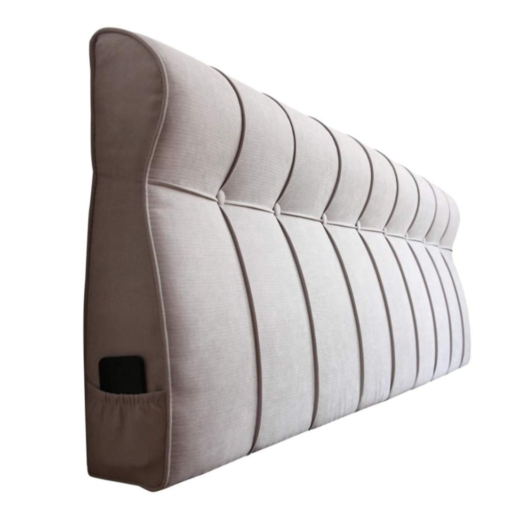 Buy Headboard Cushion Wall Pillow Linen Fabric, Bed backrest