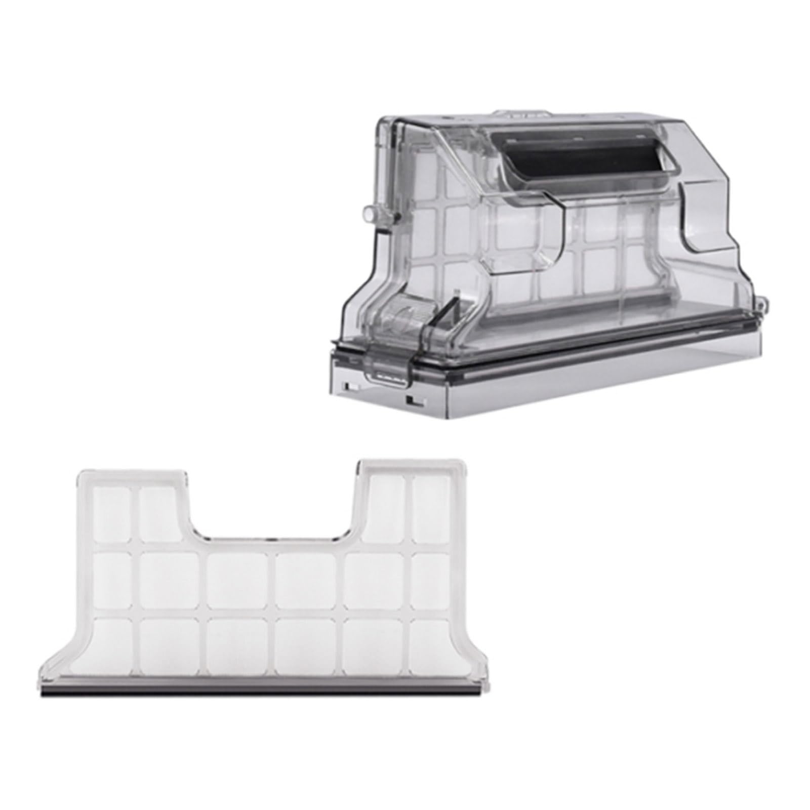 Jazuaiao Robotic Cleaner Replacement Part for J1 Vacuuming Cleaner Accessories Box Spare Sweeper Bin Vacuum Accessories