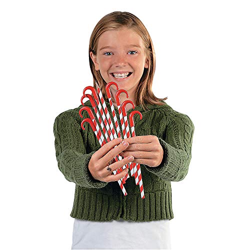 Lápices Candy Cane personalizados - 24 piezas miniatura 2