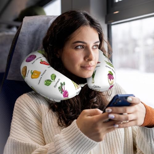 Almohada de poliéster para cuello negra tamaño único miniatura 6