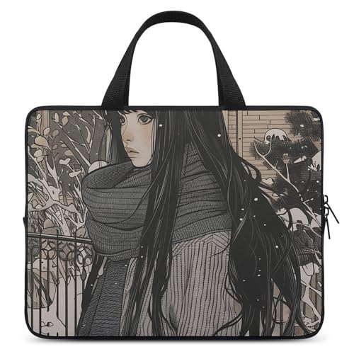 Sac à bandoulière pour ordinateur portable avec motif unique