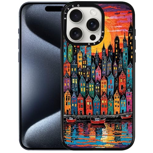 STAKO Case for iPhone 15 Pro Max, 8.2ft Drop Protection,