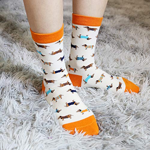 Pomlia® Women's Haute Dachshund Socks Dog Socks #TOP5