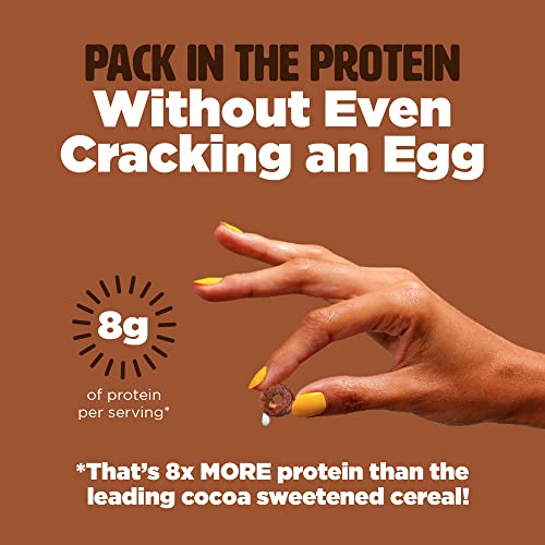 Protein And Gluten-Free Breakfast Cereal By Three Wishes - Cocoa, 6 Pack - High Protein And Low Sugar Snack - Vegan, Kosher, Grain-Free And Dairy-Free - Non-Gmo #TOP4