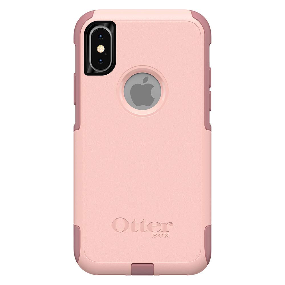 OtterboxCommuter Series Case For Iphone XS & Iphone X - Retail Packaging - Ballet Way (Pink Salt/Blush)