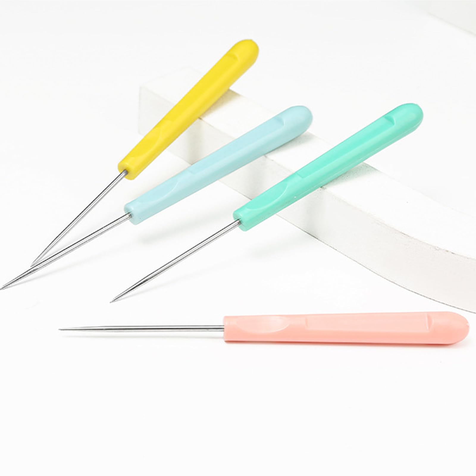 Lot de 6 aiguilles à tracer en acier inoxydable pour décoration de gâteau, outil de modelage et de pâte à sucre