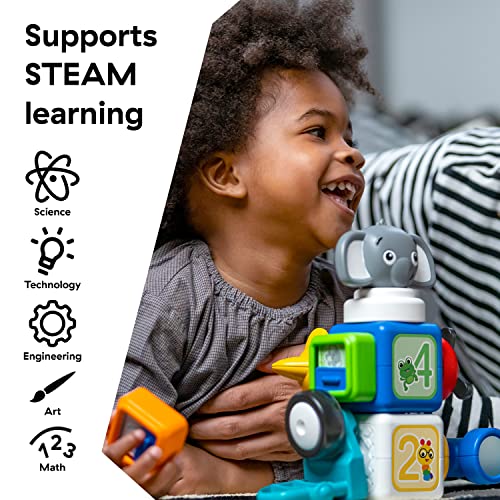 Image of Baby Einstein Connectables 11 Piece Set STEAM Learning Magnetic Blocks Baby 6 Months+ Toddler Montessori Toys for 1 2 3 4 5 Year Old (Pack of 2)