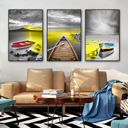 Peinture scandinave moderne de haute qualite avec reflets dores