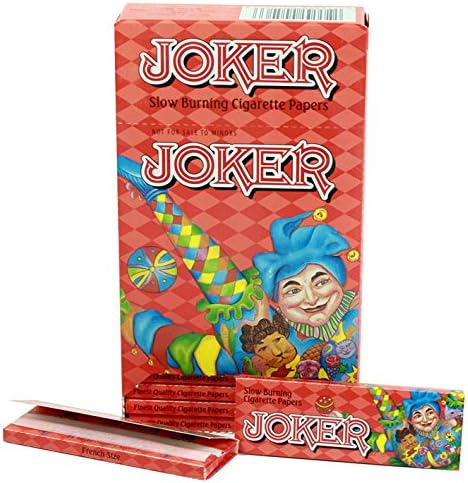 Joker Slow Burning Cigarette Papers 24 Booklets